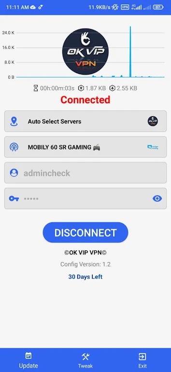 OK VIP VPN Screenshot 2