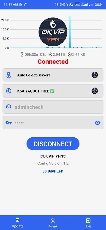 OK VIP VPN Screenshot 3