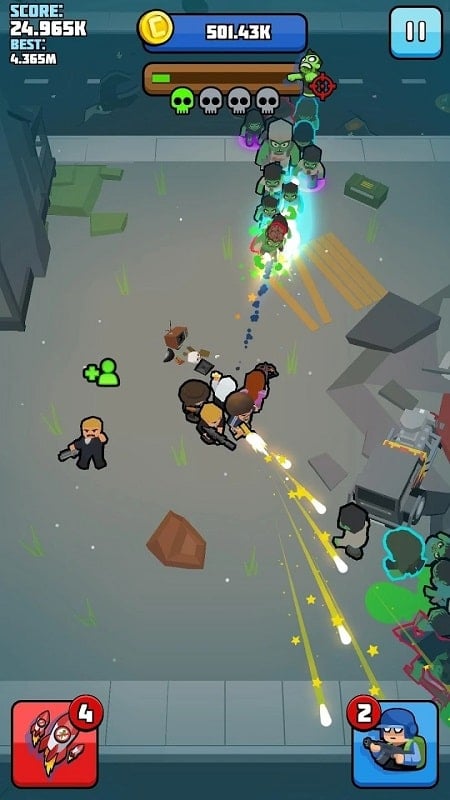 Zombie Warrior: Survivors Screenshot 1