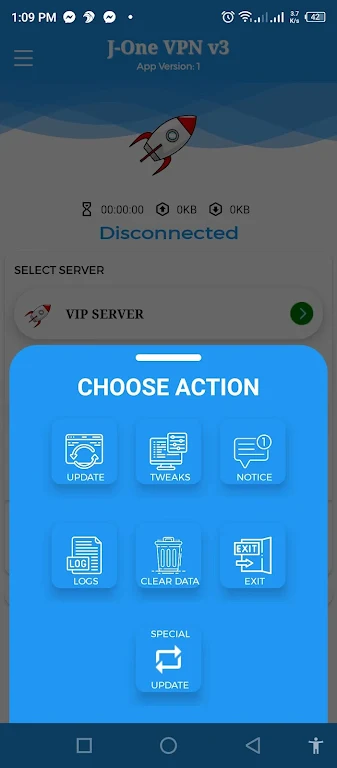 J-ONE VPN Screenshot 2