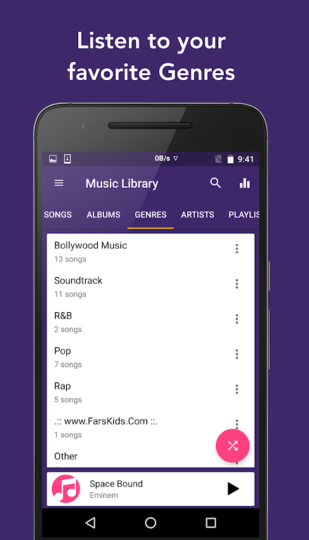 Tune Music Player : MP3 Player Screenshot 3