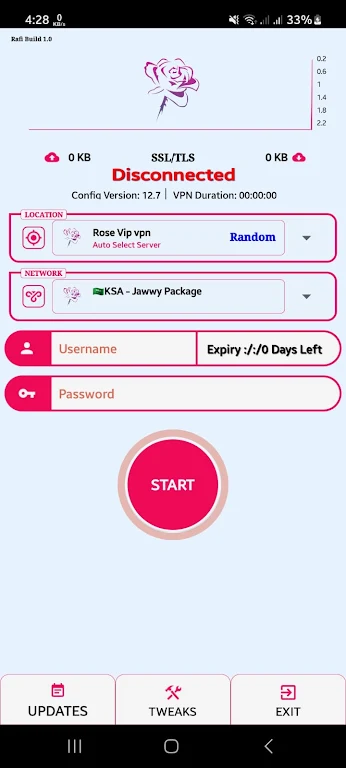 Rose ViP VPN Screenshot 2