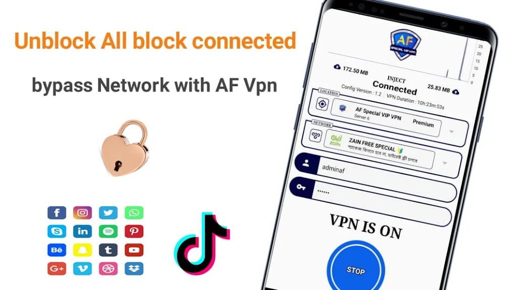 AFSpecial VIP VPN Screenshot 1