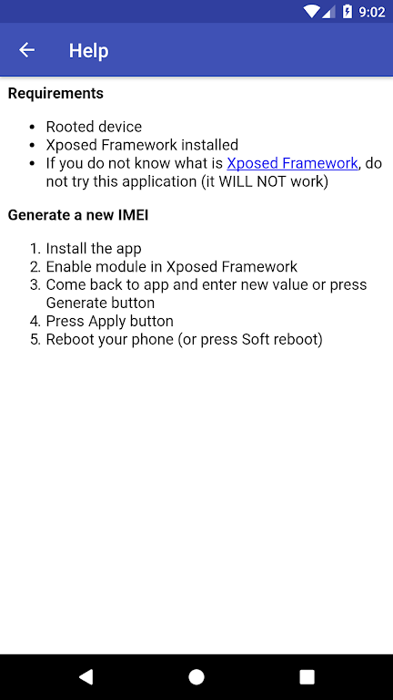 IMEI Changer pro [Xposed] Screenshot 4
