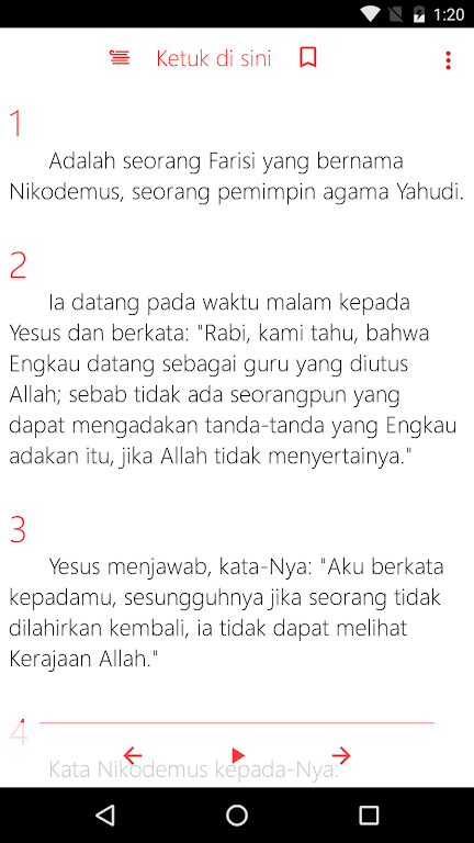 Indonesian Holy Bible - Full A Screenshot 1