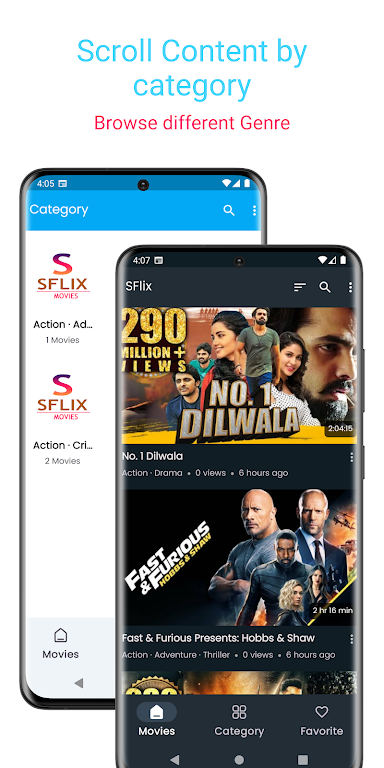 Sflix movies- watch hd movies Mod Screenshot 1