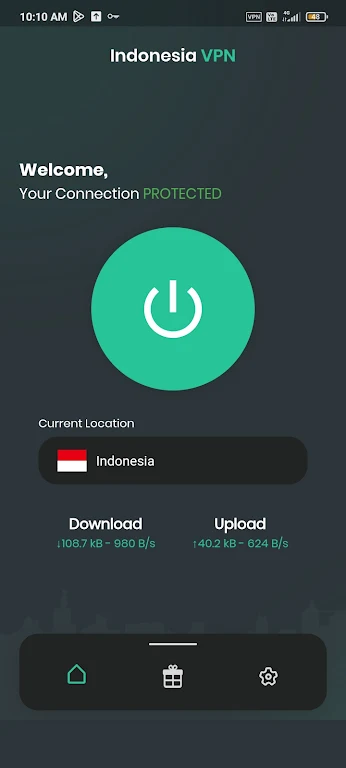 Indonesia VPN Proxy - Safe VPN Screenshot 1