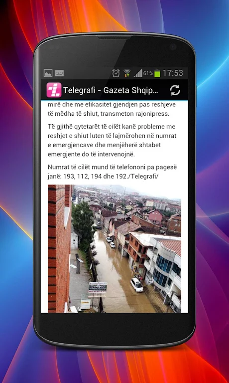 Telegrafi - Gazeta Shqiptare Screenshot 3