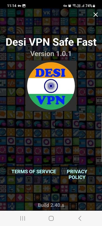 Desi VPN Safe Fast Proxy Screenshot 4