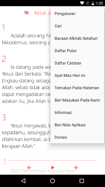 Indonesian Holy Bible - Full A Screenshot 2