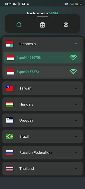 Indonesia VPN Proxy - Safe VPN Screenshot 2