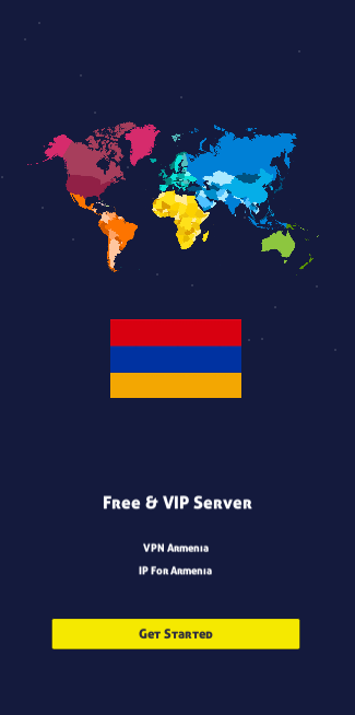 VPN Armenia - IP for Armenia Screenshot 1