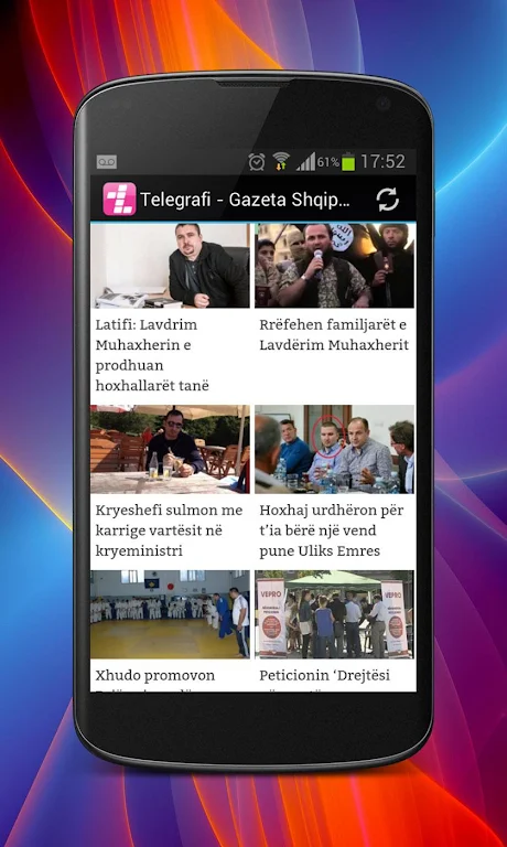 Telegrafi - Gazeta Shqiptare Screenshot 2