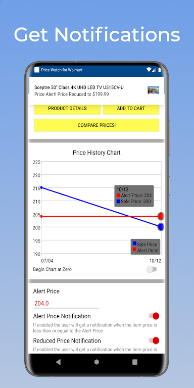 Price Tracker for Walmart Screenshot 3