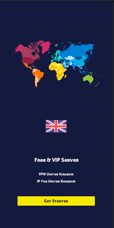 VPN UK - IP for UK Screenshot 1