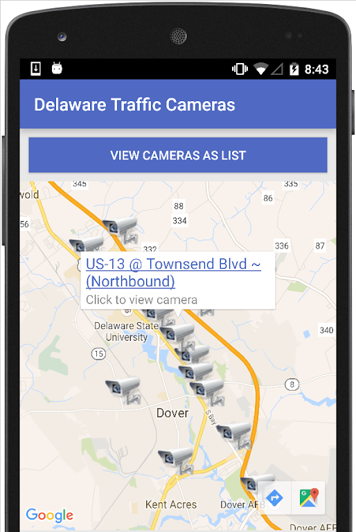 Delaware Traffic Cameras Screenshot 2
