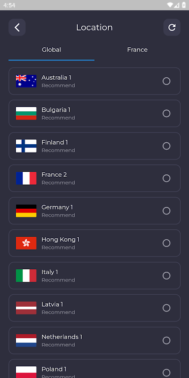 France VPN - Fast VPN Proxy Screenshot 4
