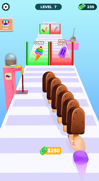 Ice Cream Stack Runner Games Mod Screenshot 1