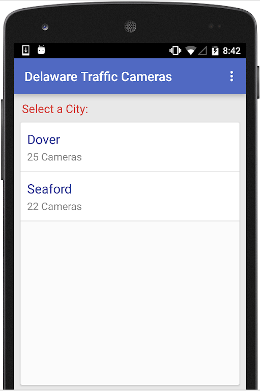 Delaware Traffic Cameras Screenshot 1