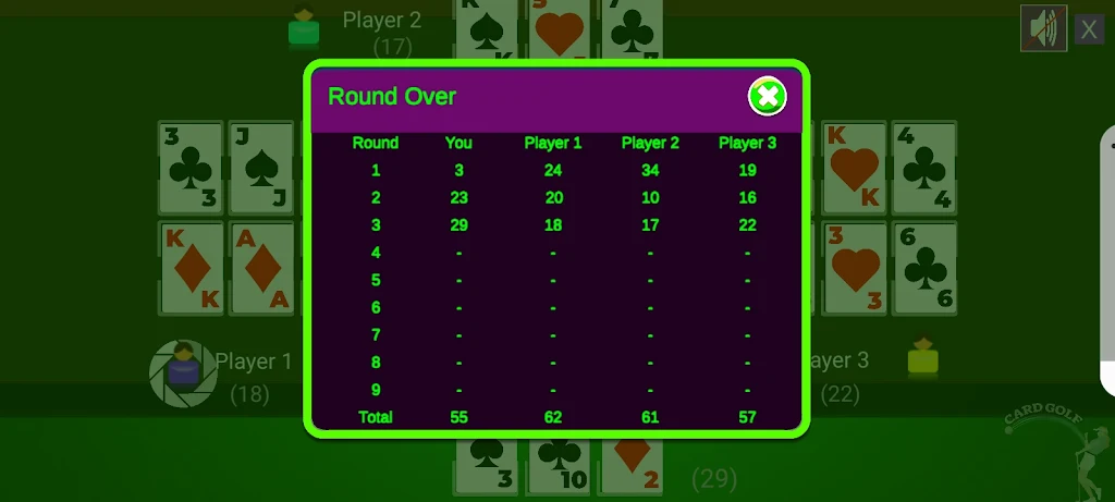 Card Golf Screenshot 3