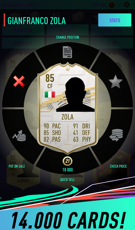 Pack Opener for FUT 21 Screenshot 4