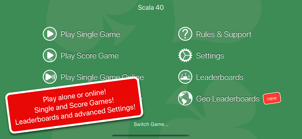 Scala 40 - Online or Alone Screenshot 2