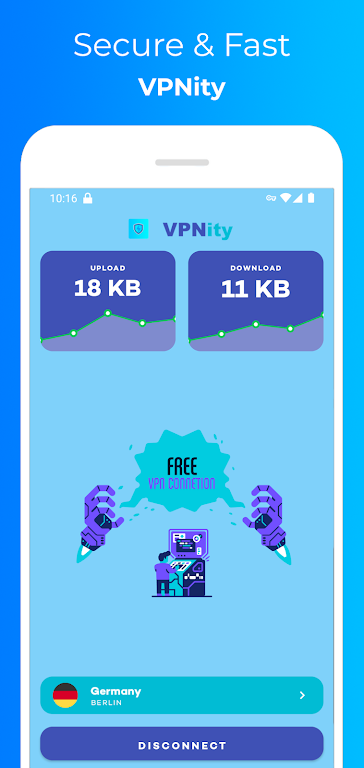 VPNity - Fast VPN Screenshot 1