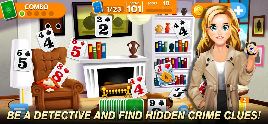 Solitaire Mystery Card Game Screenshot 1
