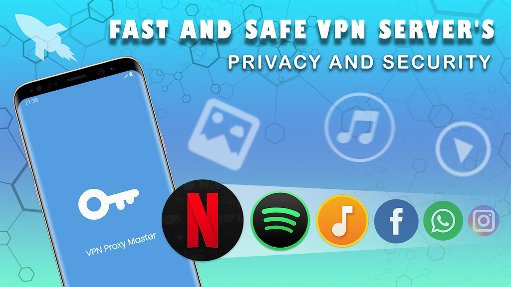 Master VPN Proxy - Fast VPN Screenshot 1