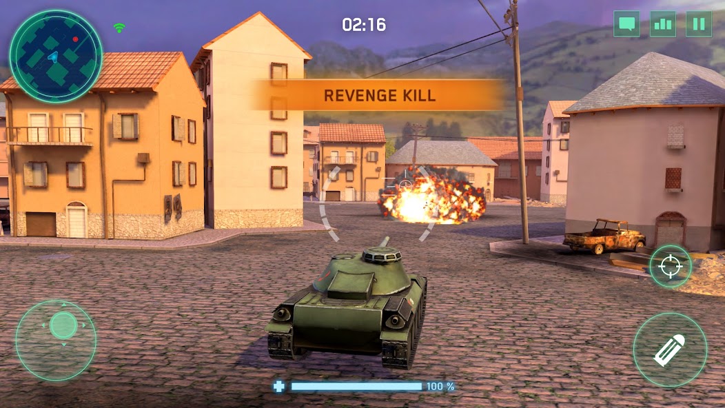 War Machines：Tanks Battle Game Mod Screenshot 3