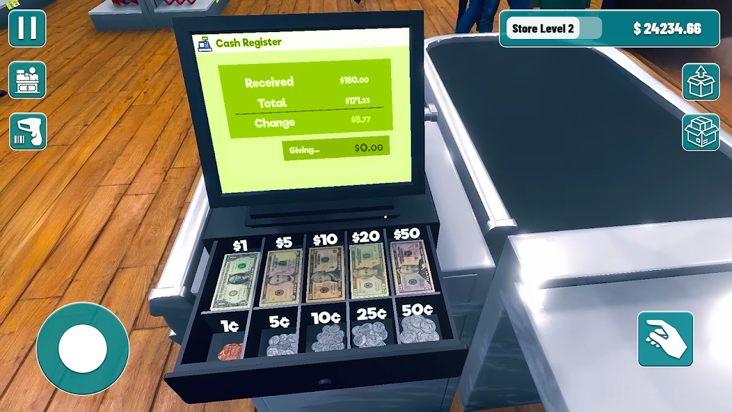 Supermarket Cashier Manager Mod Screenshot 3