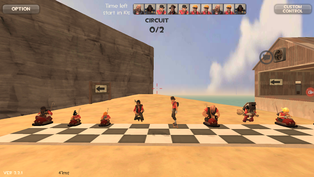 Team Kart Fortress TF2 Mobile Screenshot 3
