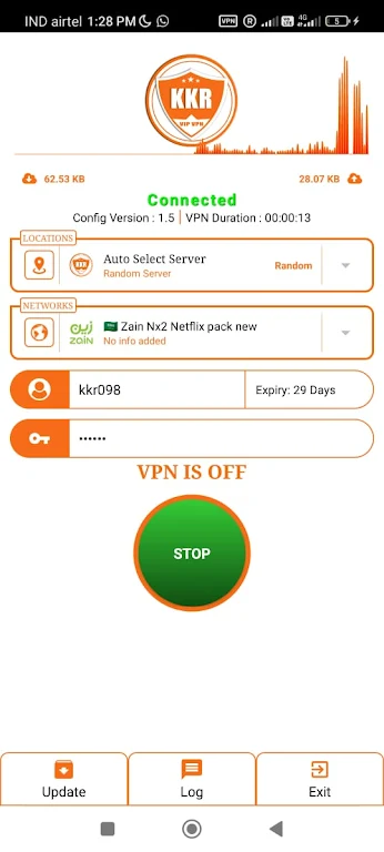 KKR VIP VPN Screenshot 3