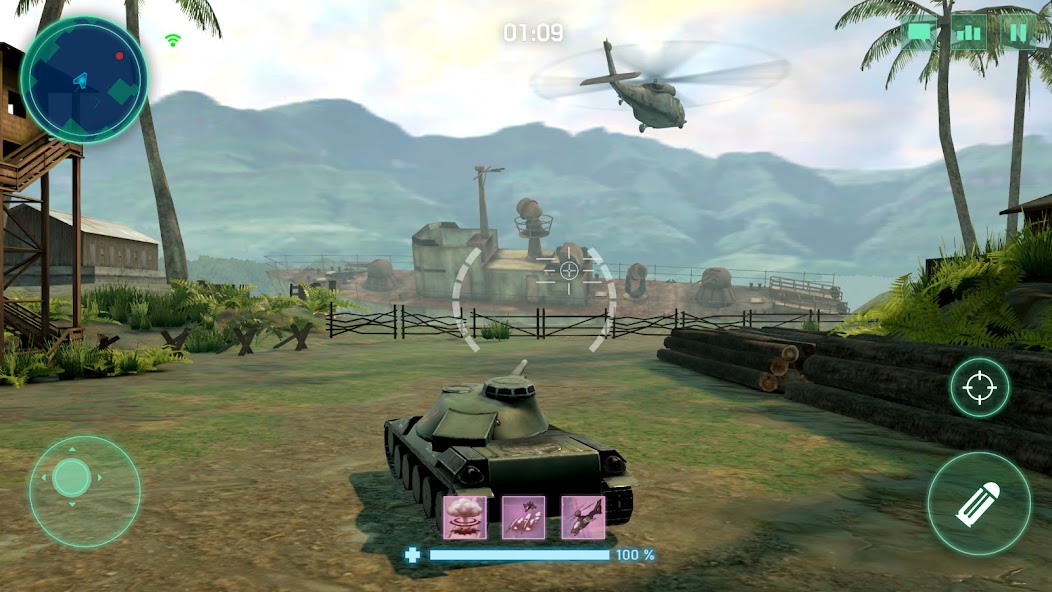 War Machines：Tanks Battle Game Mod Screenshot 1