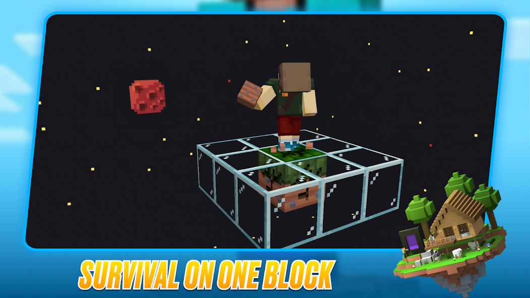 One Block Maps Minecraft 2024 Mod Screenshot 1