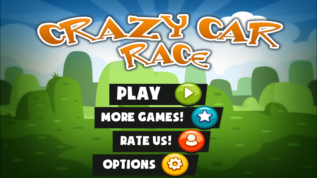 Crazy Car Race Mod Screenshot 1