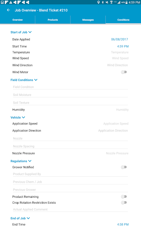 Agvance SKY Job Manager Screenshot 4