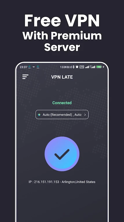 VPN LATEX - Secure VPN Proxy Screenshot 1