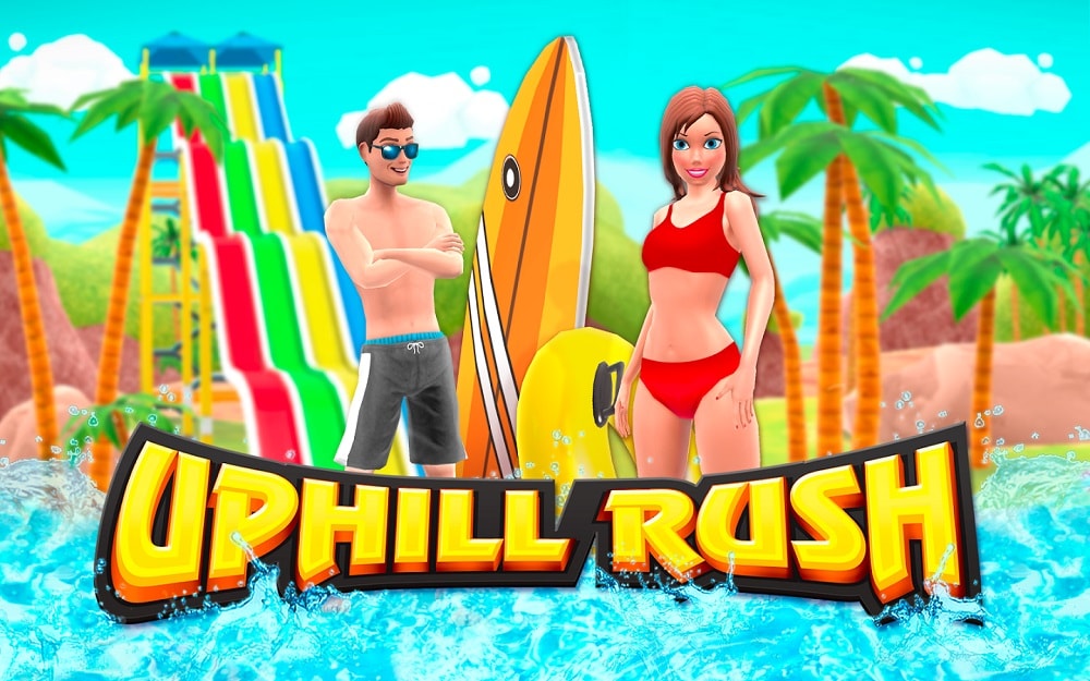Uphill Rush Water Park Racing Screenshot 1