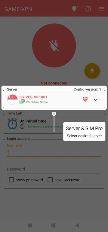 GAME-VPN Screenshot 2