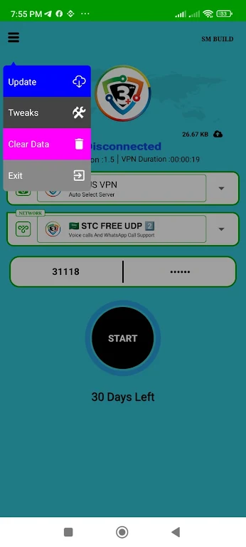 3 PLUS VPN Screenshot 3