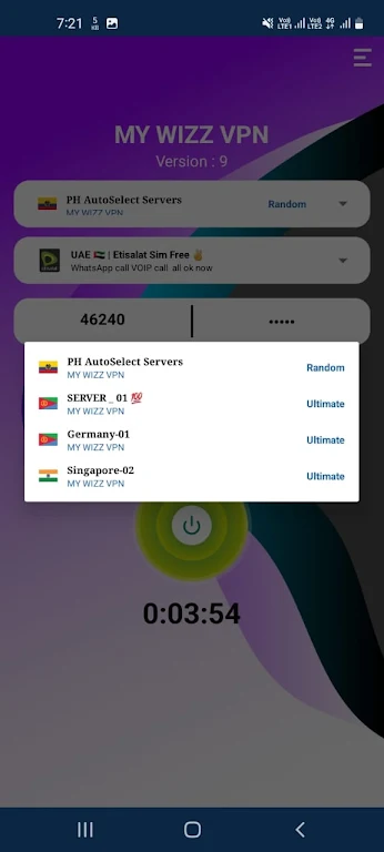 my wizz vpn Screenshot 1