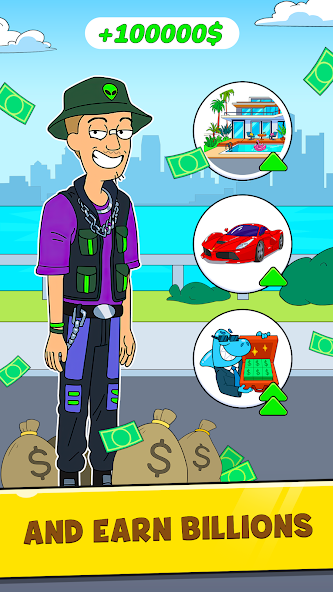 Mr.Billion: Idle Rich Tycoon Mod Screenshot 2