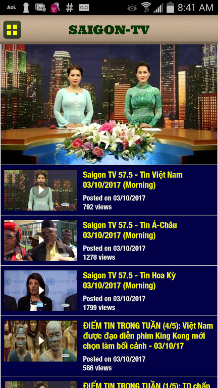 SAIGON TV 57.5 Screenshot 4