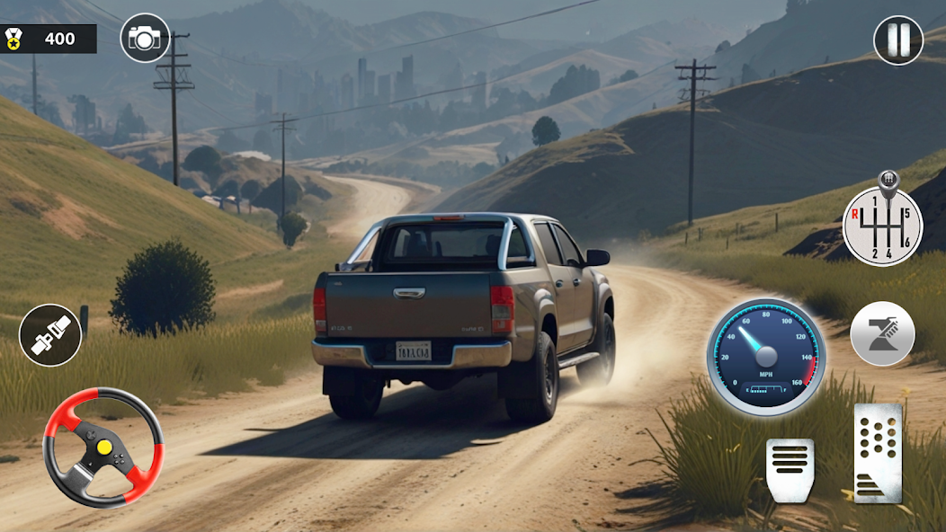 4x4 Offroad Jeep Driving Games Mod Screenshot 3