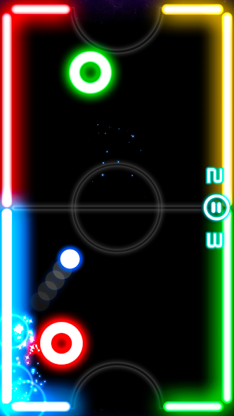 Glow Hockey Mod Screenshot 1