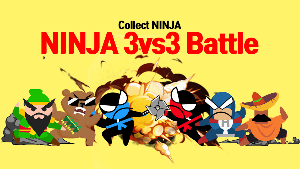 Jumping Ninja Battle 2 Player Mod Screenshot 3