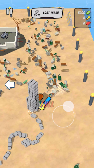 Trash Collector: Idle Builder Mod Screenshot 1