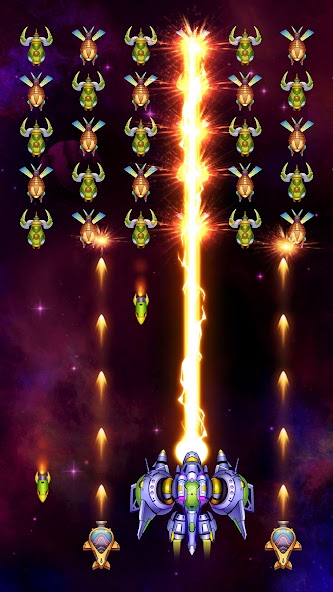 Galaxy Shooter - Space Attack Mod Screenshot 1