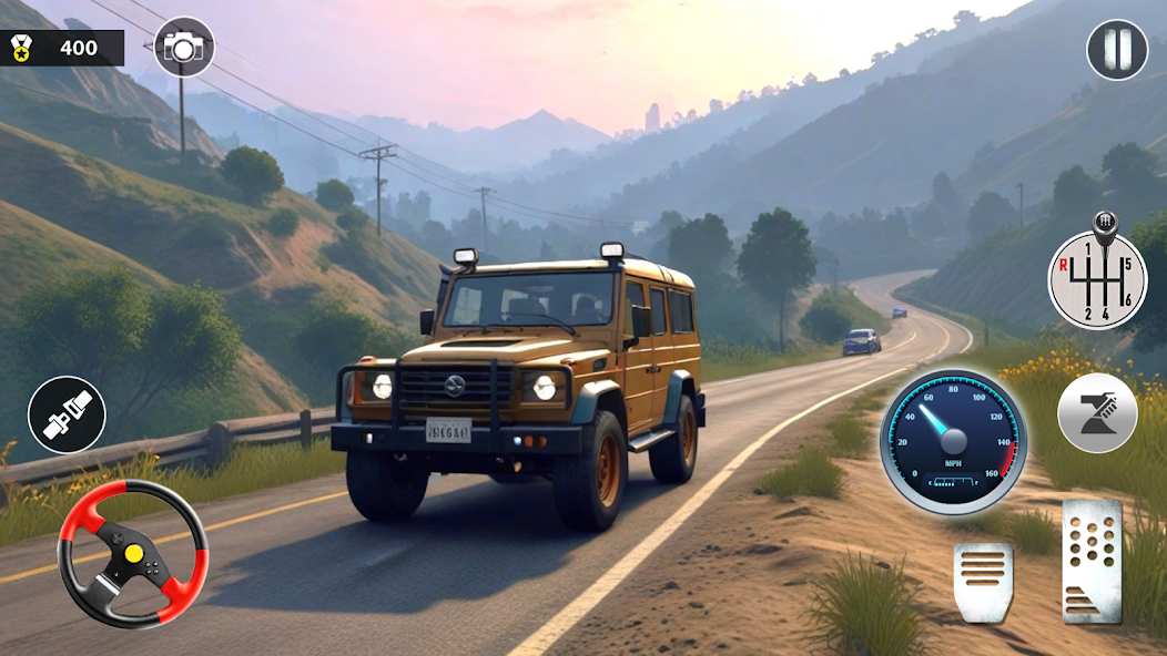 4x4 Offroad Jeep Driving Games Mod Screenshot 2